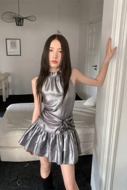 Metallic Mini Dress