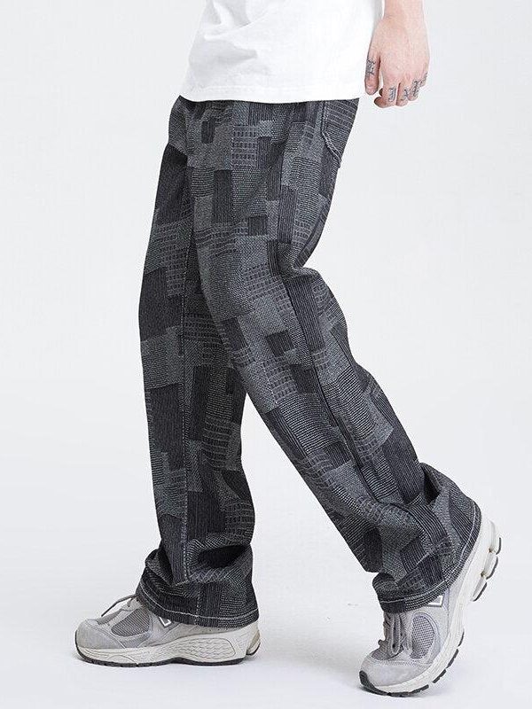 Mid Wash Wide Leg Jeans