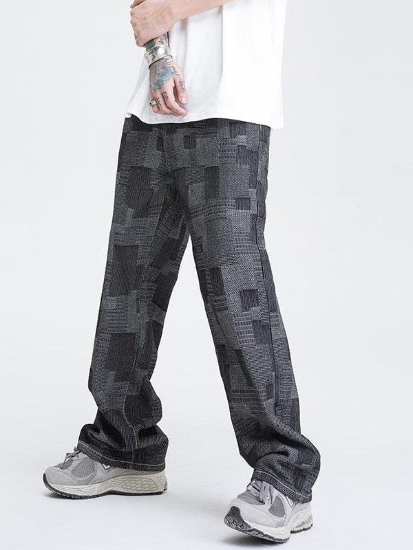 Mid Wash Wide Leg Jeans