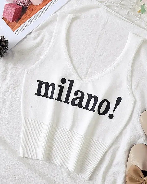 Milano Knitted Tank Top