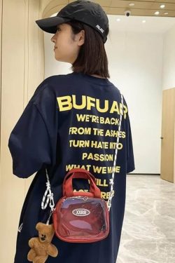 Mini Kawaii Ita Bag – Japanese Harajuku Transparent Crossbody Shoulder Purse Handbag for Women & Girls