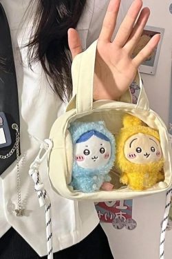 Mini Kawaii Ita Bag – Japanese Harajuku Transparent Crossbody Shoulder Purse Handbag for Women & Girls