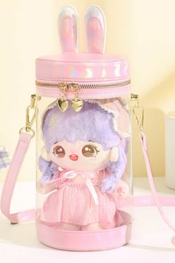 Mini Transparent Bunny Ita Bag – 20cm, 15cm, 10cm Doll Bag