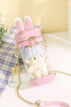 Mini Transparent Bunny Ita Bag – 20cm, 15cm, 10cm Doll Bag