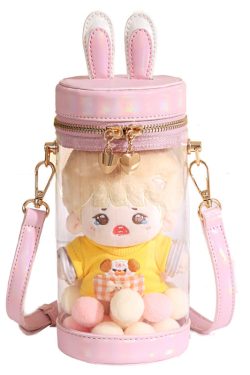Mini Transparent Bunny Ita Bag – 20cm, 15cm, 10cm Doll Bag