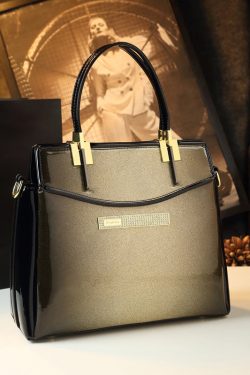 Modern Gradient Color Large Capacity Faux Leather Women Handbags