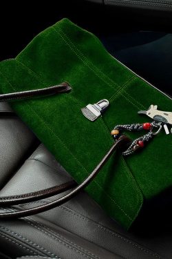 Modern Tea Green Solid Durable Suede Women Shoulder Bags