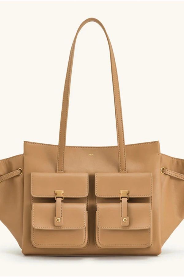 Multi-Pocket Tote Bag