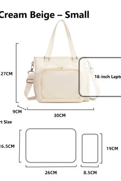Multi-Purpose Ita Backpack – 3-Way Crossbody and Shoulder Bag