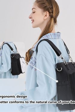 Multi-Purpose Ita Backpack – 3-Way Crossbody and Shoulder Bag