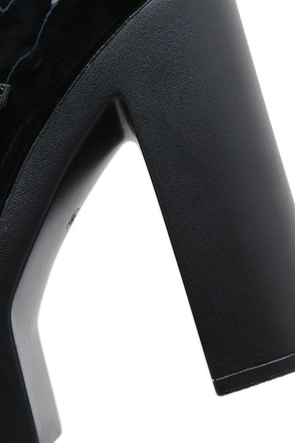 Multi Strap Platform Heels