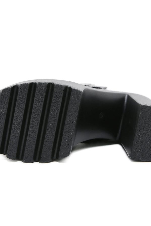 Multi Strap Platform Heels