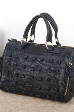 New Boutique Polychrome Calf Leather patchwork Tote Handbag