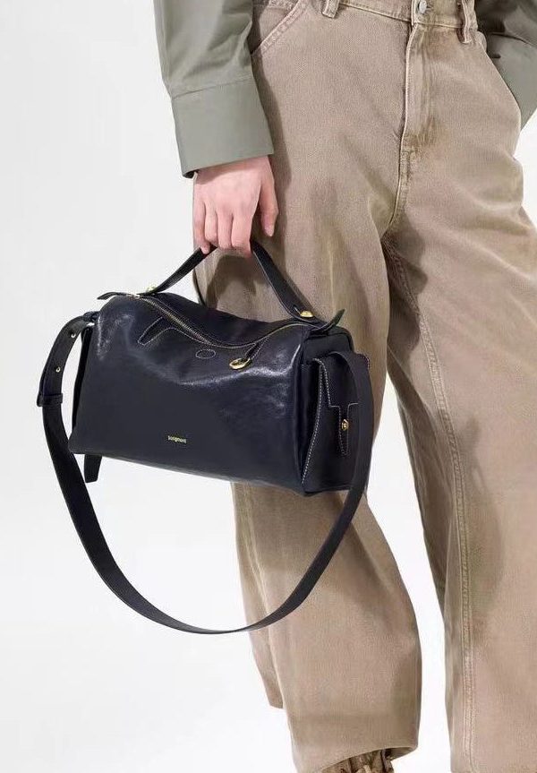 New Brown Durable Calf Leather Messenger Bag