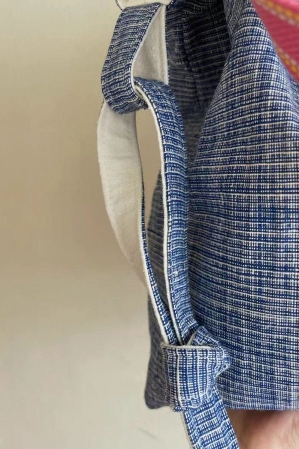 New Casual Blue Versatile Canvas Satchel Bag Handbag