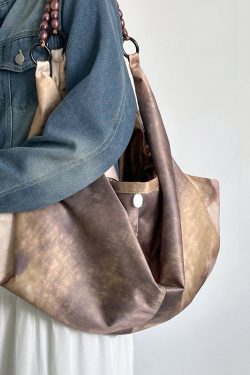 New Chinese Style Printed Versatile Large Capacity Shoulder Bag