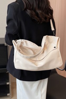 New Coffee Colored Versatile Large Capacity Crossbody Bag