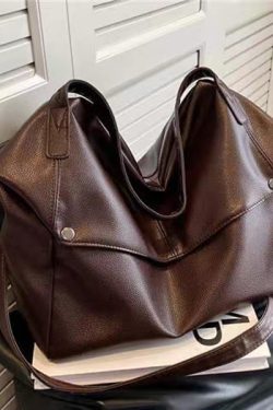 New Coffee Colored Versatile Large Capacity Crossbody Bag