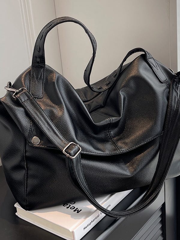 New Coffee Colored Versatile Large Capacity Crossbody Bag