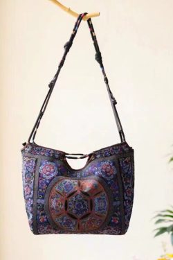 New Ethnic Style Embroidered Shoulder Crossbody Bag
