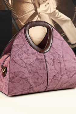 New Retro Green Solid Durable Faux Leather Tote Handbag