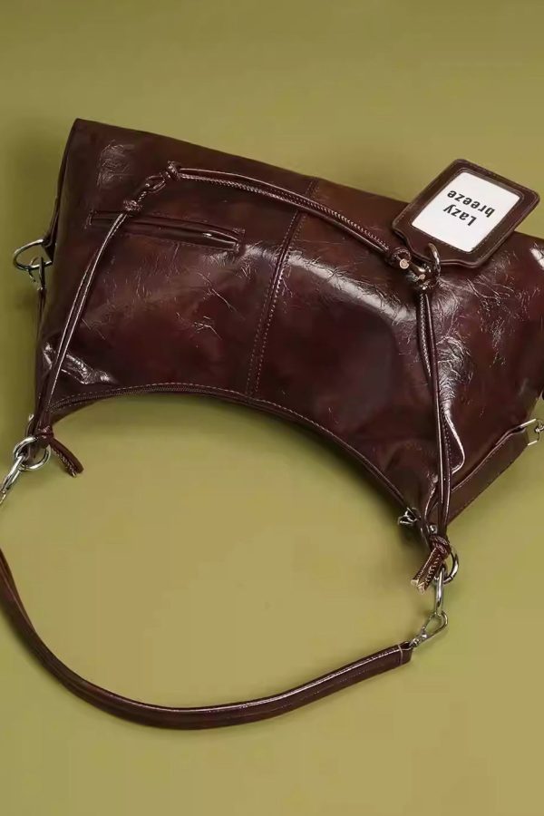 New Retro Large Capacity Faux Leather Shoulder Bags