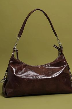 New Retro Large Capacity Faux Leather Shoulder Bags