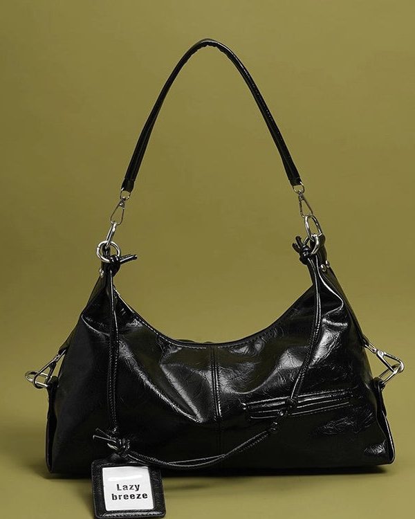 New Retro Large Capacity Faux Leather Shoulder Bags