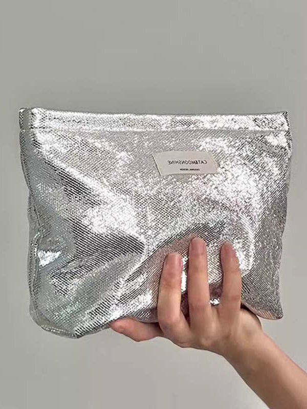 New Stylish Silver Sequins Handbags