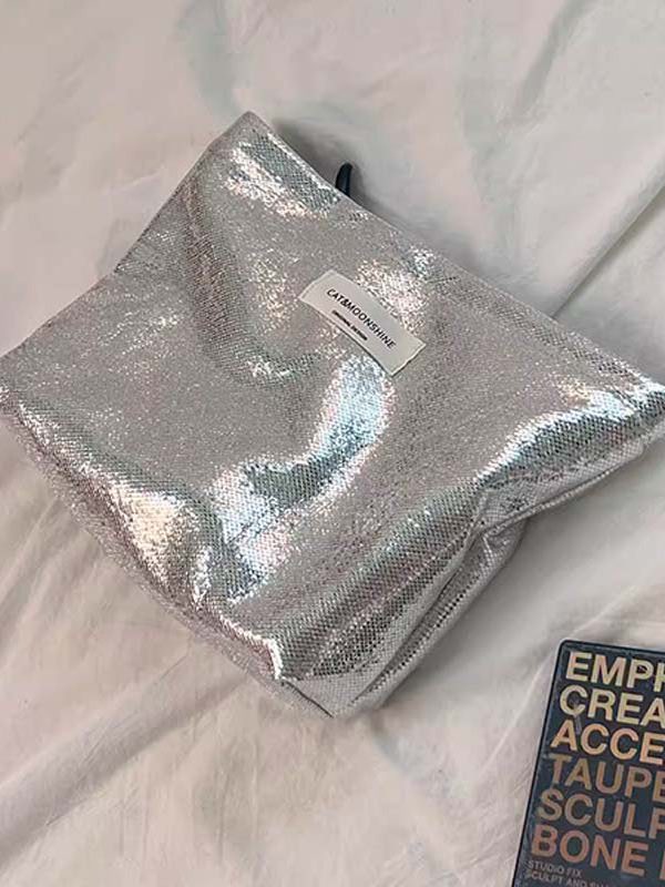 New Stylish Silver Sequins Handbags