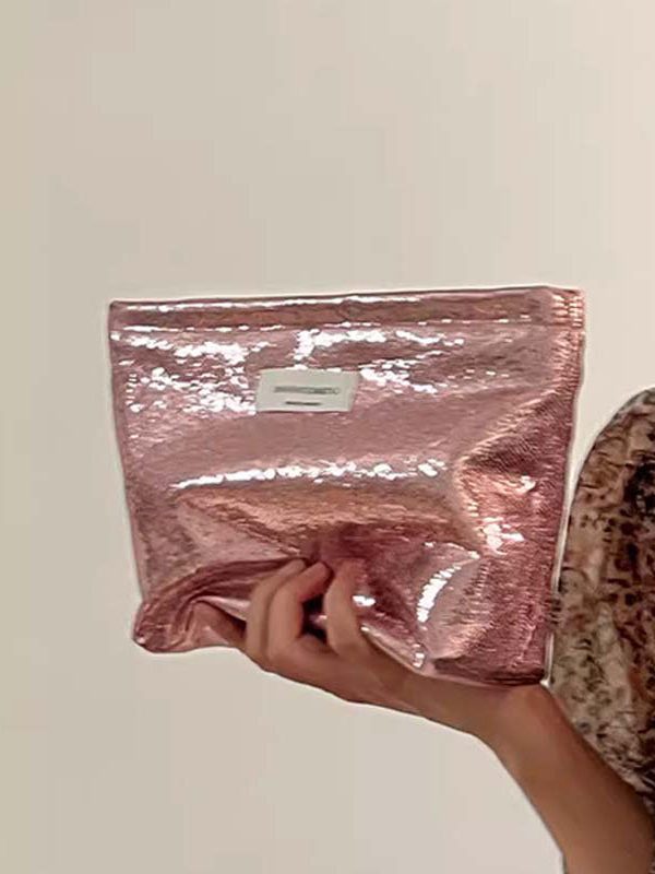 New Stylish Silver Sequins Handbags