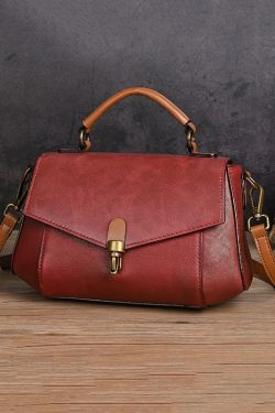 New Versatile Mulberry Calf Leather Messenger Bag