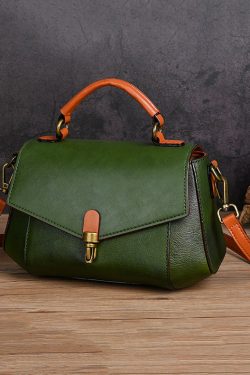 New Versatile Mulberry Calf Leather Messenger Bag