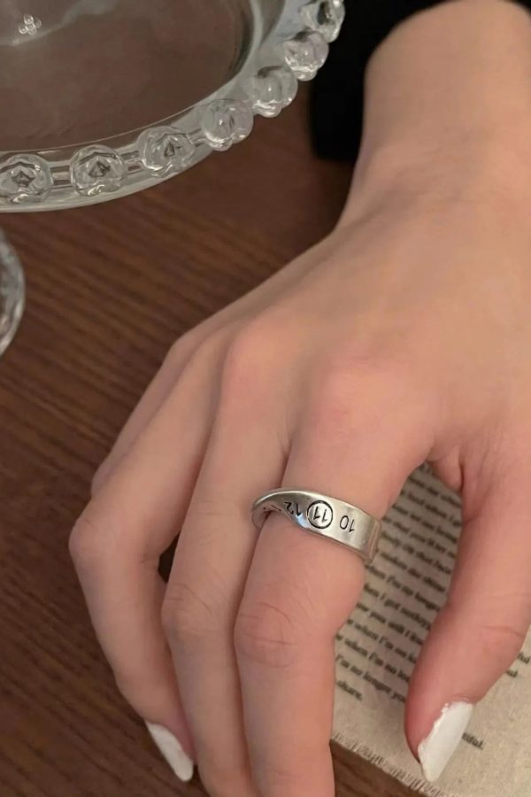 Numbers Twisted Ring