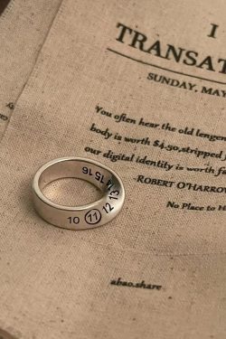 Numbers Twisted Ring