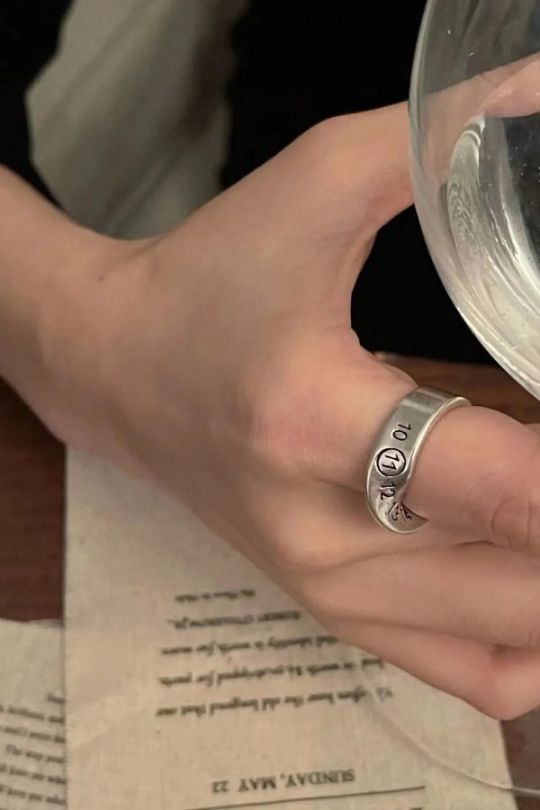 Numbers Twisted Ring