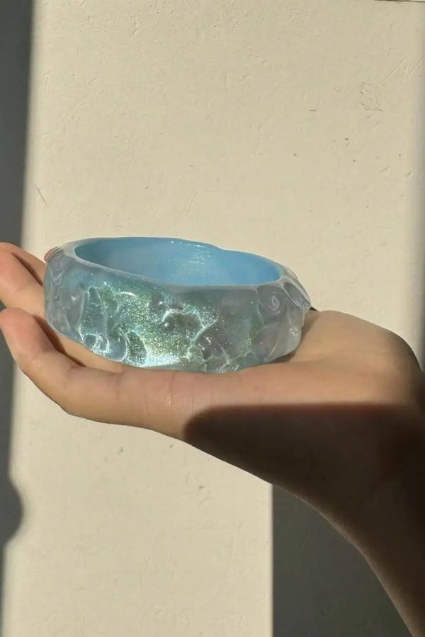 Ocean Chunky Resin Bracelet