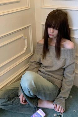 Off Shoulder Sweater