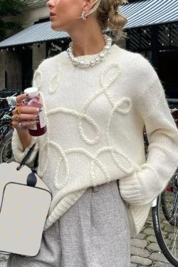 Old Money Knitted Sweater