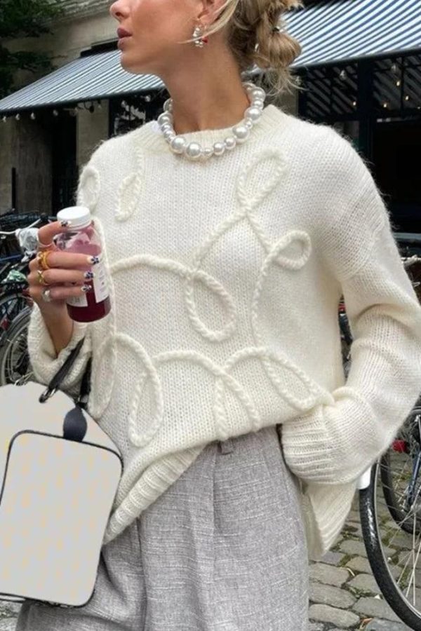 Old Money Knitted Sweater