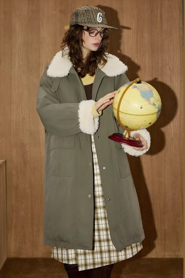 Olive Winter Coat