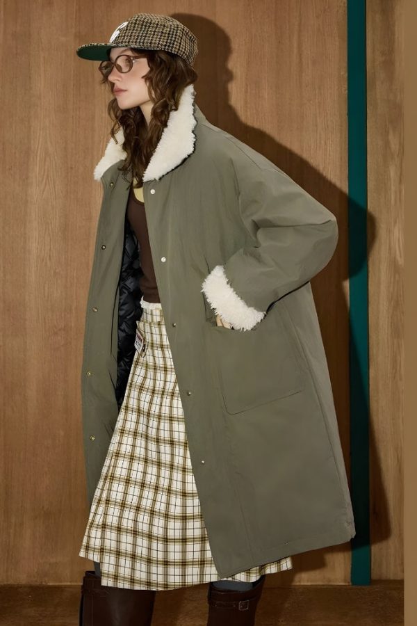 Olive Winter Coat