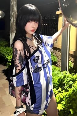 One Shoulder Jersey Top