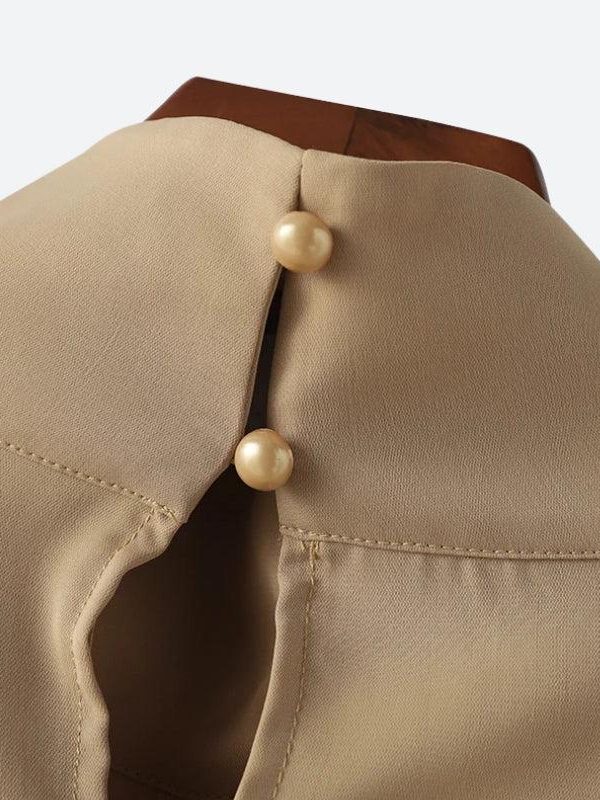 Open Front High Neck Jacket