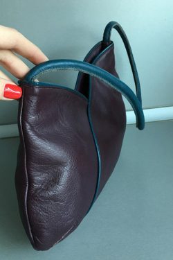 Organic Mulberry Solid Durable Patchwork Faux Leather Shoulder Bags