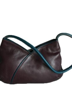 Organic Mulberry Solid Durable Patchwork Faux Leather Shoulder Bags