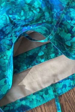 Original Design Blue Print Large Capacity Canvas Shoulder Bag