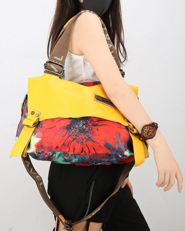 Original Design Large Capacity Printed Messenger Bag