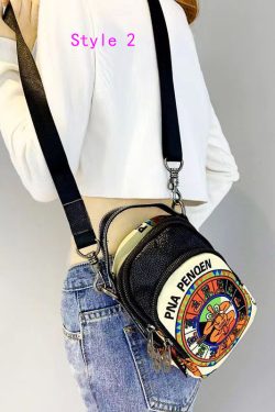 Original Design Sense Printed Versatile Shoulder Bag