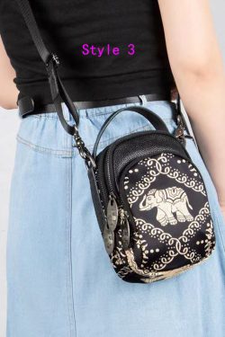 Original Design Sense Printed Versatile Shoulder Bag